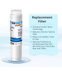 Icepure RWF3100A Replacement for Bosch 644845 / ULTRACLARITY / 9000077104 Refrigerator Water Filter