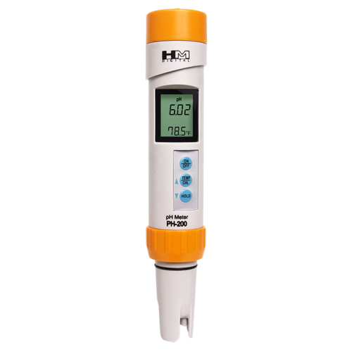 Professional pH tester for water HM Digital PH-200 Waterproof Digital pH Meter 