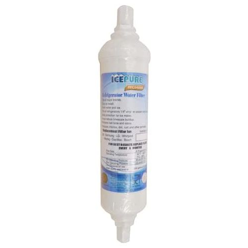 Icepure RFC0400A External Refrigerator Water Filter Compatible With