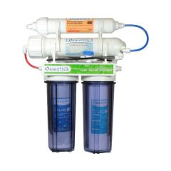 4 Stage 100 Gallon Per Day Reverse Osmosis System with DI. OS-2PRO100DI